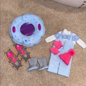 American Girl Doll of the Year (Chrissa) Snow Set